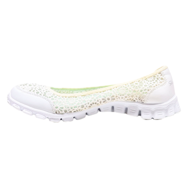 SKECHERS Pump Shoes Cream Synthetic Womens UK 5 Sale