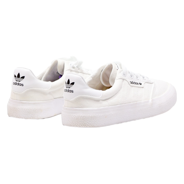 ADIDAS 3MC 2018 Sneaker Trainers White Canvas Mens UK 5 For Sale