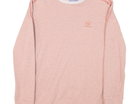 ADIDAS Womens Sweatshirt Pink UK 8 Cheap