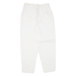 TRAMPS Womens Trousers White Regular Mom W26 L25 Supply