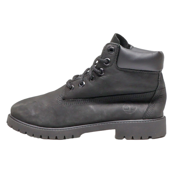 TIMBERLAND Lace-Up Boots Black Leather Mens UK 5 Sale