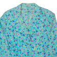 Womens Blazer Jacket Blue Floral S Online Hot Sale