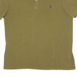 US POLO ASSN Mens Polo Shirt Green 2XL Cheap