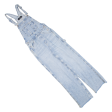 STRADIVARIUS Carpenter Womens Dungarees Blue Relaxed Denim UK 6 W26 L29 Online Sale