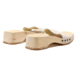 Slider Sandals Beige Synthetic Womens UK 7 Online now