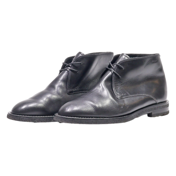 BALLY Sherpa Lined Ankle Boots Black Leather Mens UK 6 Online Hot Sale