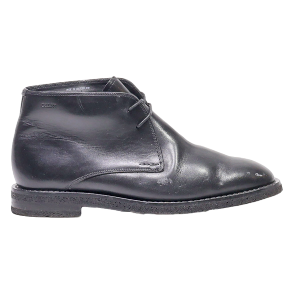 BALLY Sherpa Lined Ankle Boots Black Leather Mens UK 6 Online Hot Sale