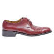 BALLY TOLONES Oxford Shoes Maroon Leather Mens UK 7 Fashion