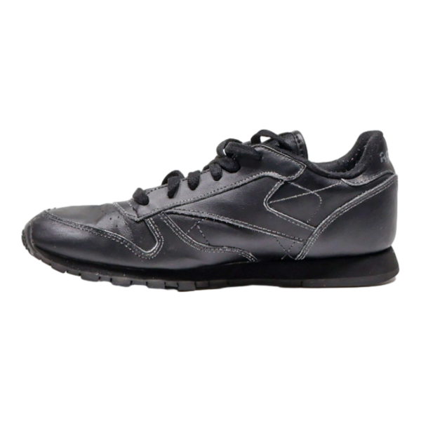 REEBOK Sneaker Trainers Black Leather Boys UK 4.5 Discount