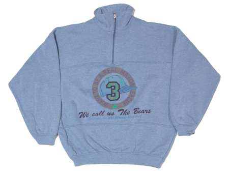 The Bears Baseball Mens Sweatshirt Blue USA M Hot on Sale