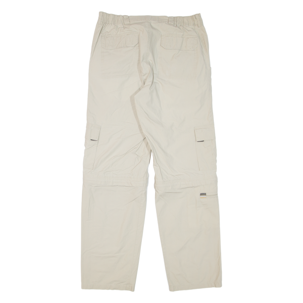 BIAGGINI Outdoor Cargo Mens Trousers Beige Regular Straight Cashmere W31 L31 Discount