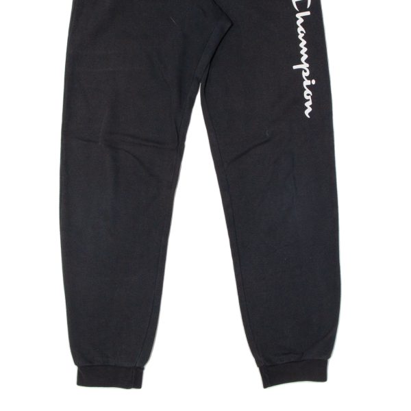 CHAMPION Boys Joggers Black Tapered XL W26 L28 Fashion