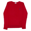 U.S. POLO ASSN Mens Jumper Red Cable Knit M Online now