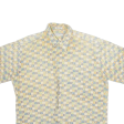 VIA VENETO Mens Shirt Yellow 90s Check L on Sale