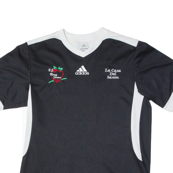 ADIDAS La Casa Del Sazon  13 Alfaro Boys Football Shirt Jersey Black USA 15-16Y Discount