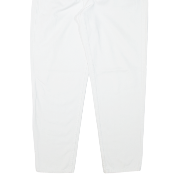 TEDDY S Womens Trousers White Regular Mom W30 L29 Sale