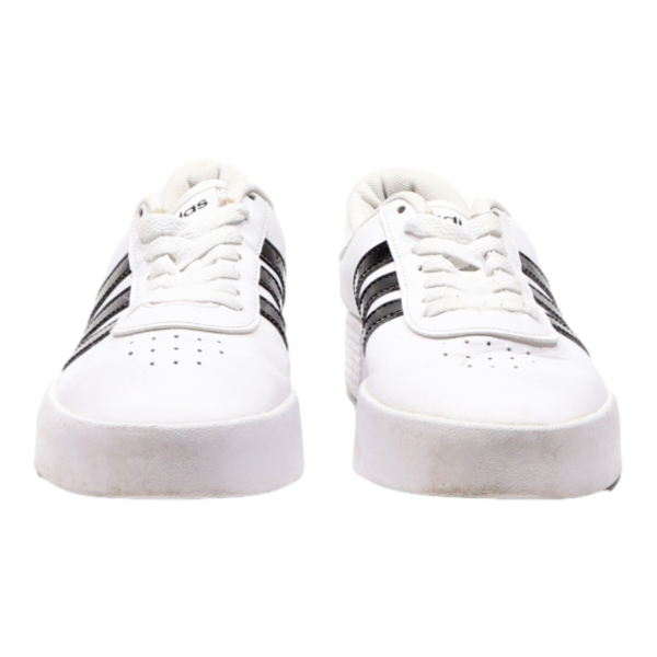 ADIDAS Platform Trainers White Leather Mens UK 5.5 For Sale