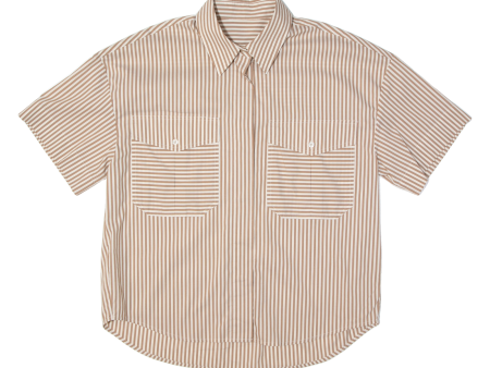 Womens Shirt White Striped M Online