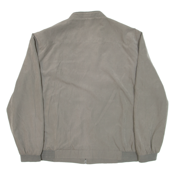 CANSON Mens Bomber Jacket Grey 2XL Fashion