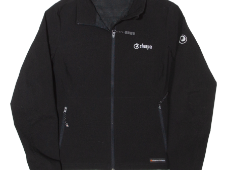 SHERPA Mens Workwear Jacket Black S Supply