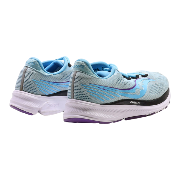 SAUCONY RIDE 14 Sneaker Trainers Blue Synthetic Womens UK 7 Hot on Sale