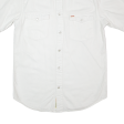 TEDDY S Mens Plain Shirt White M Cheap