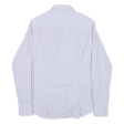 REPLAY Mens Shirt Blue Striped Long Sleeve M Online now