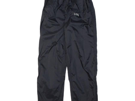 BIG TRAMP Mesh Lined Boys Rain Trousers Black Straight L W24 L25 For Cheap