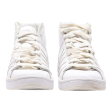 ADIDAS Sneaker Trainers White Leather Mens UK 8 on Sale