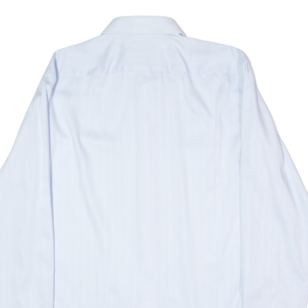 BOSS Enzo Mens Formal Shirt Blue 3 4 Sleeve L Sale