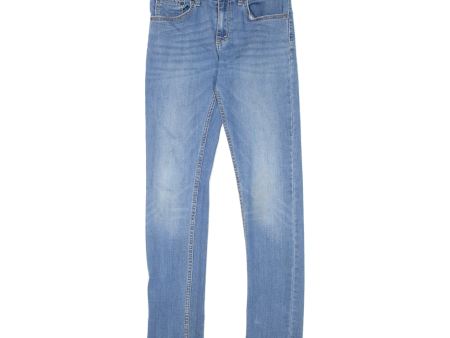 LEVI S 510 Jeans Boys Blue Slim Skinny Stone Wash W27 L31 Hot on Sale