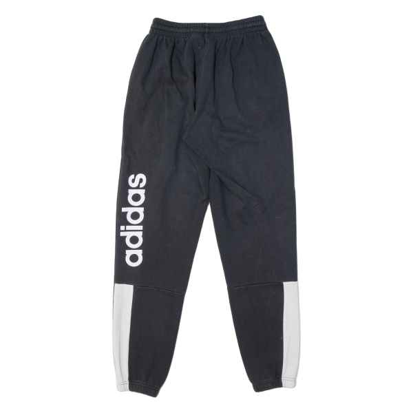 ADIDAS Mens Joggers Black Tapered S W26 L29 For Cheap