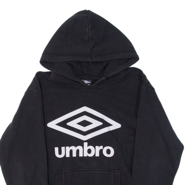 UMBRO Mens Black Hoodie M Discount