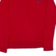 U.S. POLO ASSN Mens Jumper Red Cable Knit M Online now