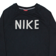 NIKE Mens Sweatshirt Black XS Cheap