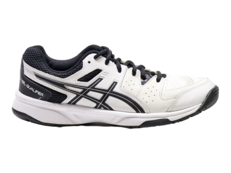 ASICS Sneaker Trainers White Leather Mens UK 5.5 Hot on Sale