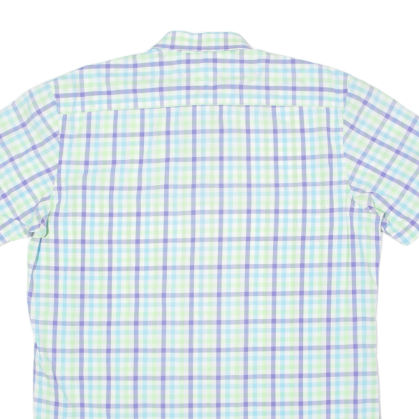 TOMMY HILFIGER Mens Shirt White Check L Sale