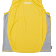 REEBOK Mens Vest Yellow Sleeveless S Discount