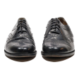 TOWNCRAFT Brogue Shoes Black Leather Mens UK 11 For Discount