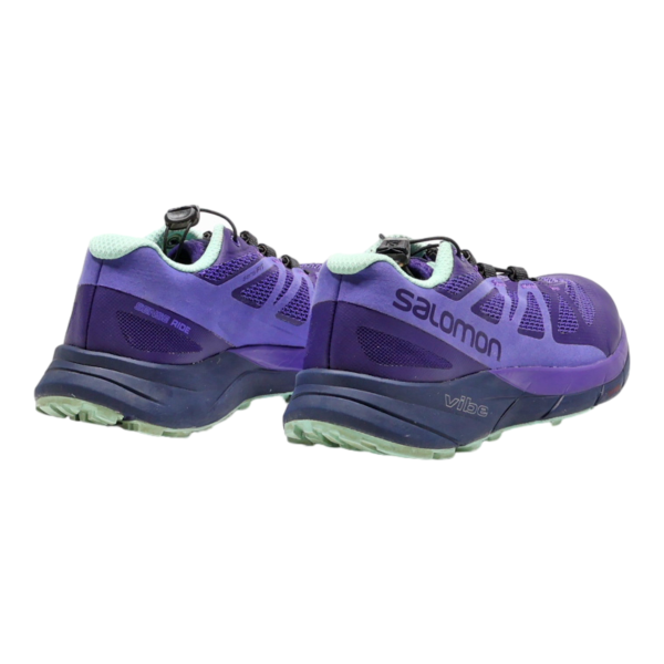 SALOMON Sneaker Trainers Purple Synthetic Womens UK 3.5 For Cheap