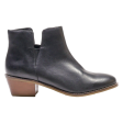 COLE HAAN Heeled Chelsea Boots Black Leather Womens UK 6 For Cheap