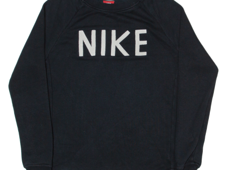 NIKE Mens Sweatshirt Black XS Cheap