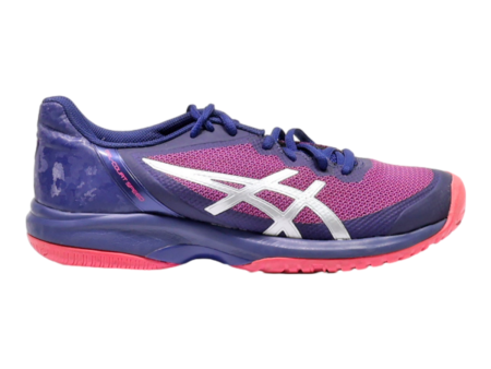 ASICS Sneaker Trainers Blue Synthetic Womens UK 5 Sale