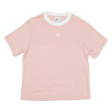 ADIDAS Womens T-Shirt Pink UK 10 For Discount