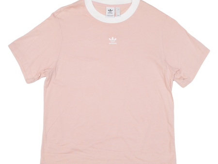 ADIDAS Womens T-Shirt Pink UK 10 For Discount