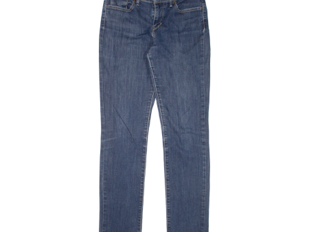 LEVI S Womens Jeans Blue Slim Straight W28 L31 Online Sale