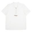 Womens Blouse Shirt White Collared M For Sale