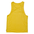 REEBOK Mens Vest Yellow Sleeveless S Discount