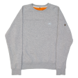 ALPHA INDUSTRIES Mens Sweatshirt Grey USA S Hot on Sale