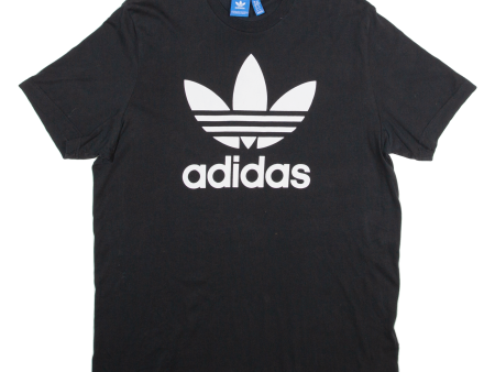 ADIDAS Mens T-Shirt Black XL Hot on Sale